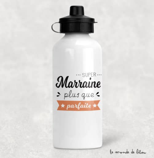 Gourde Parfaite super marraine