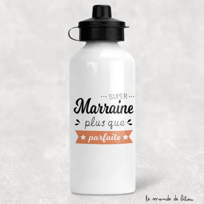 Gourde Parfaite super marraine