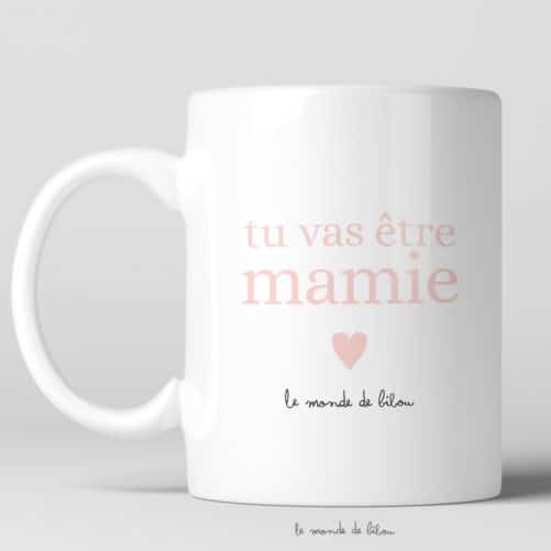 Mug magique Tu vas être mamie