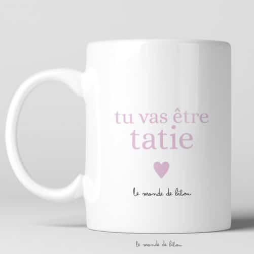 Mug magique Tu vas être tatie