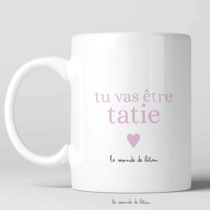 Mug magique Tu vas être tatie
