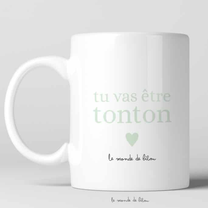 Mug magique Tu vas être tonton
