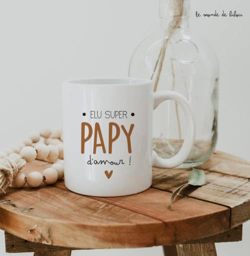 Mug Élu super papy