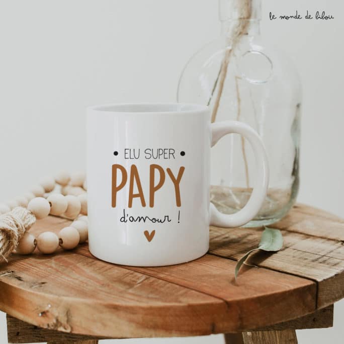 Mug Élu super papy