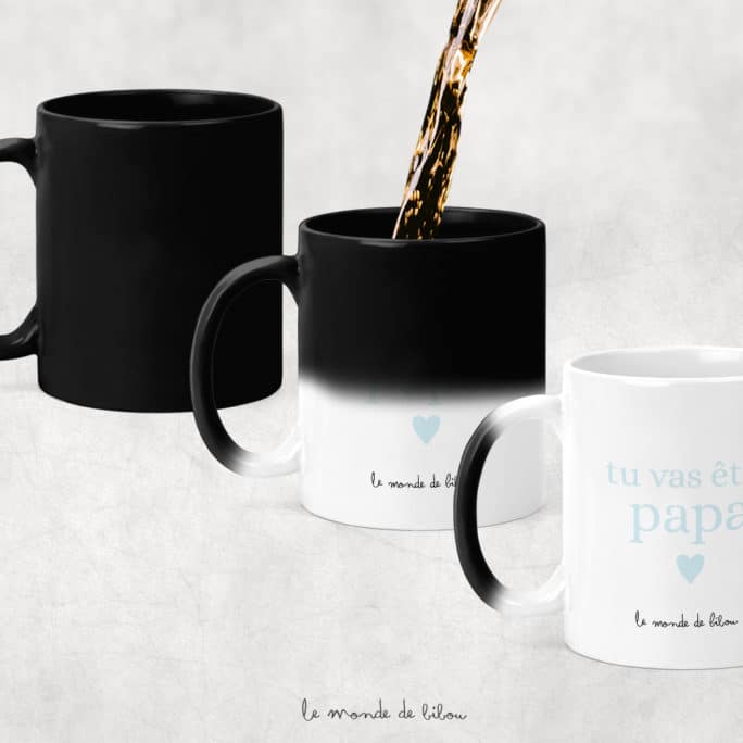 Mug magique Tu vas être papa