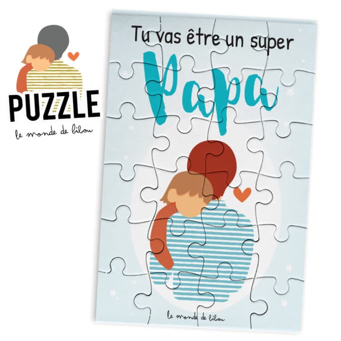 Puzzle annonce Super Papa