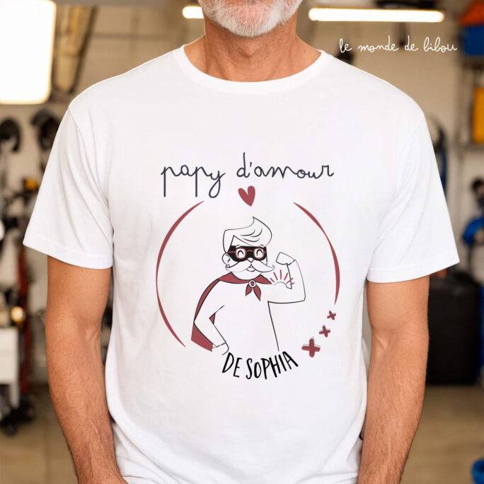 T-shirt Papy d'amour