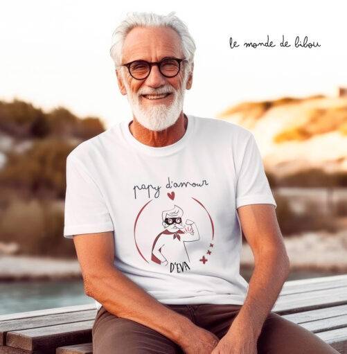 T-shirt Papy d'amour