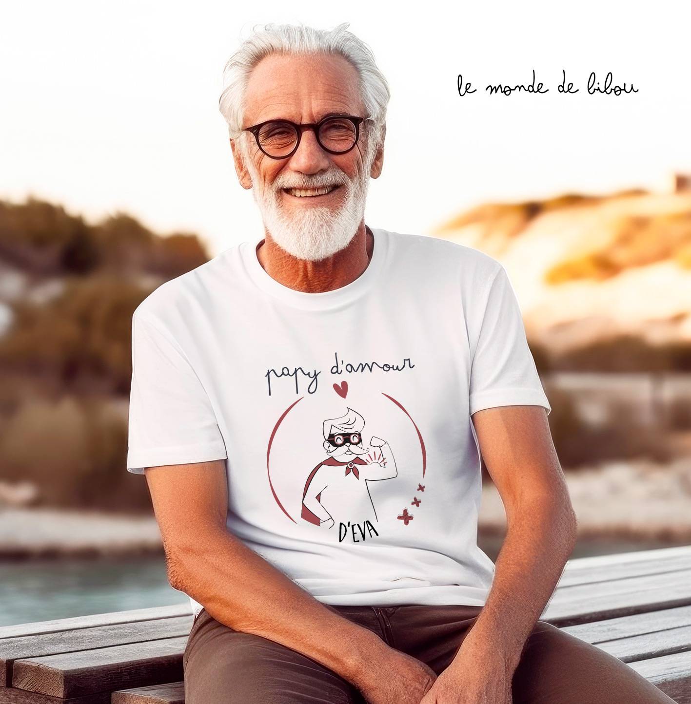 T-shirt Papy d'amour