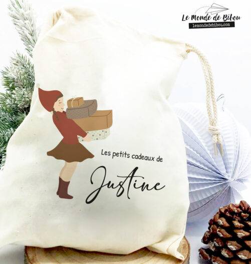 Hotte de Noël Fillette taille S