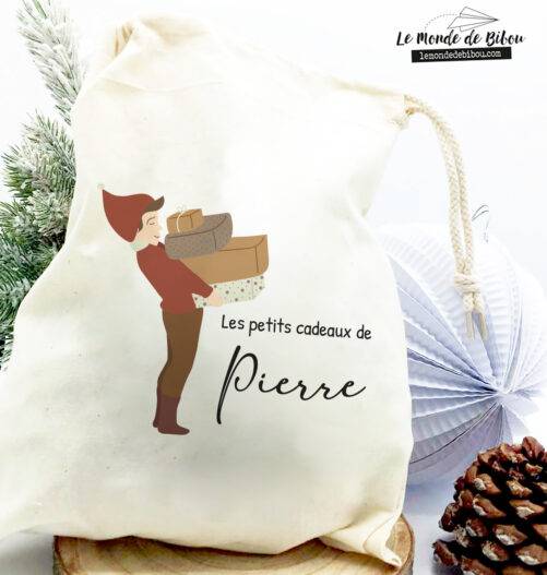 Hotte de Noël Garçonnet taille S