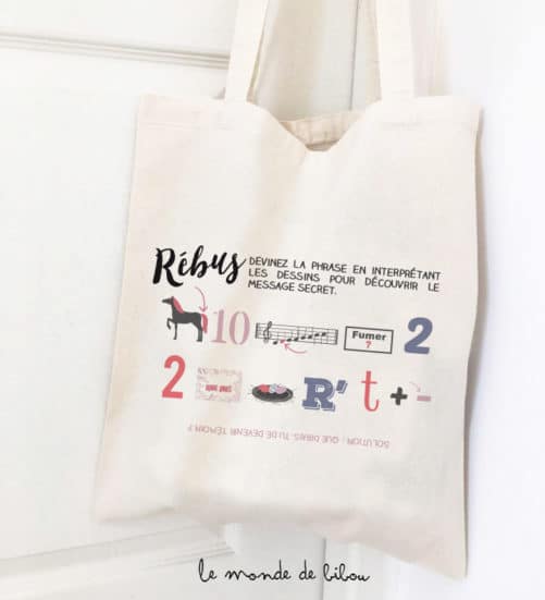 Sac rébus demande Témoin femme