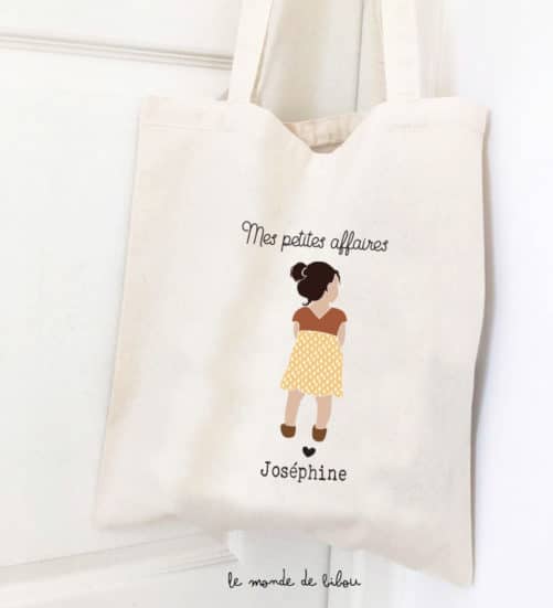Sac personnalisé Fillette