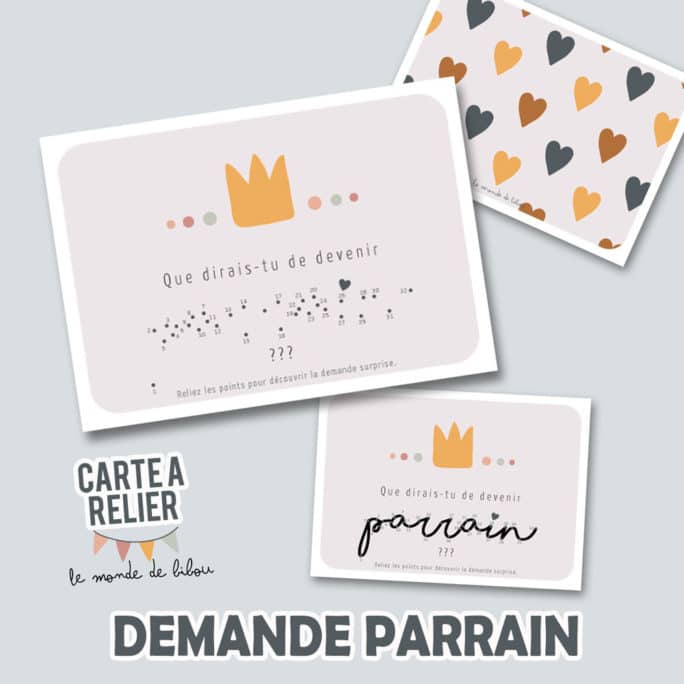Carte à relier Demande Parrain