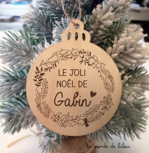 Boule Couronne de Noël