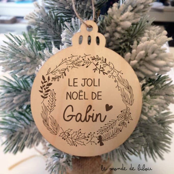 Boule Couronne de Noël