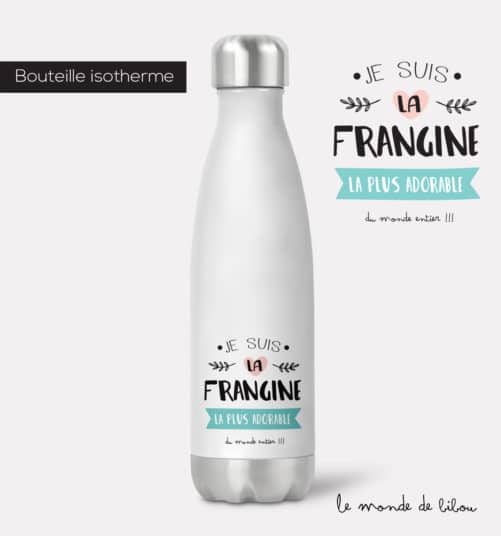 Bouteille isotherme Frangine adorable