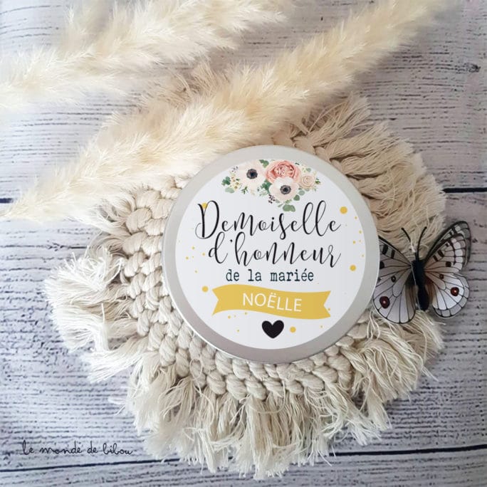 Bougie Demoiselle d'honneur taille M