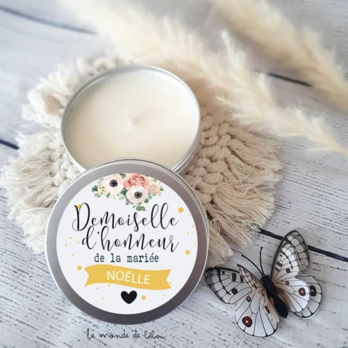 Bougie Demoiselle d'honneur taille M