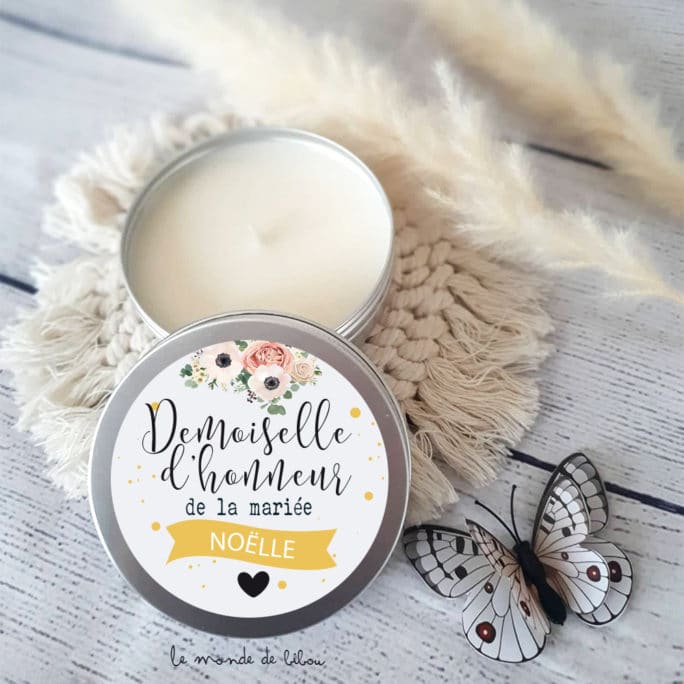 Bougie Demoiselle d'honneur taille M