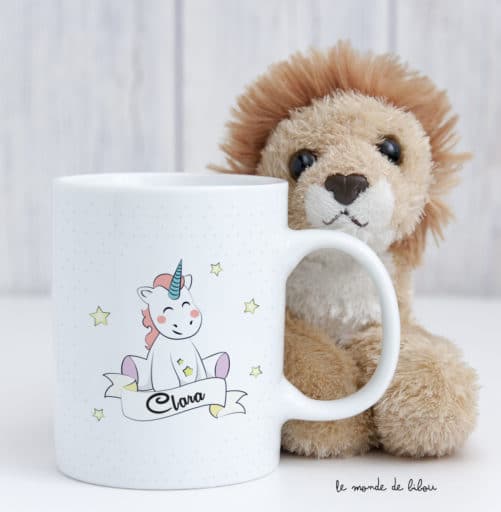 Tasse incassable Licorne rigolote