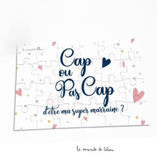 Puzzle Cap ou Pas cap Marraine
