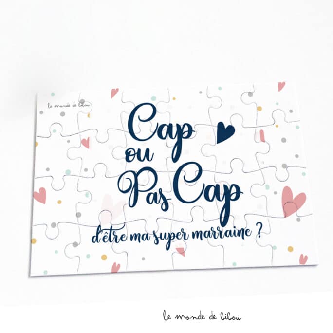 Puzzle Cap ou Pas cap Marraine