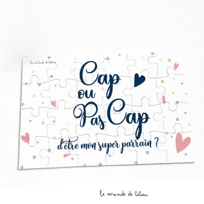 Puzzle Cap ou Pas cap Parrain
