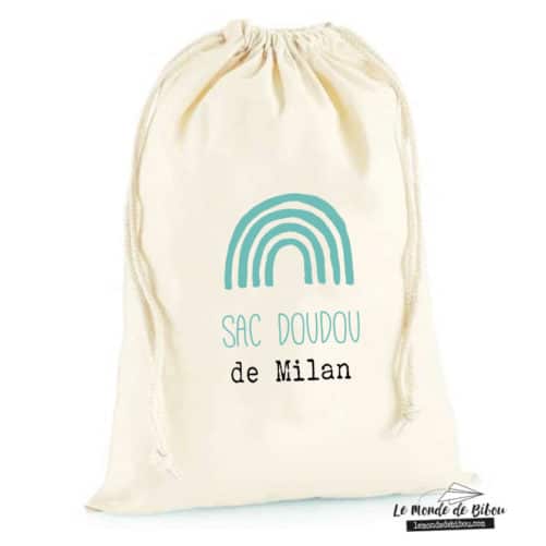 Sac rangement Arc-en-ciel personnalisable