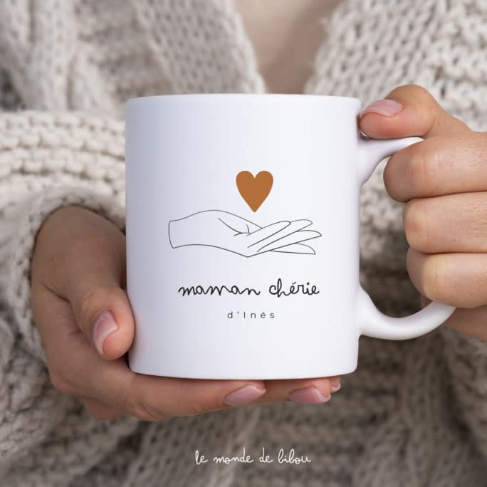 Mug personnalisé Maman chérie