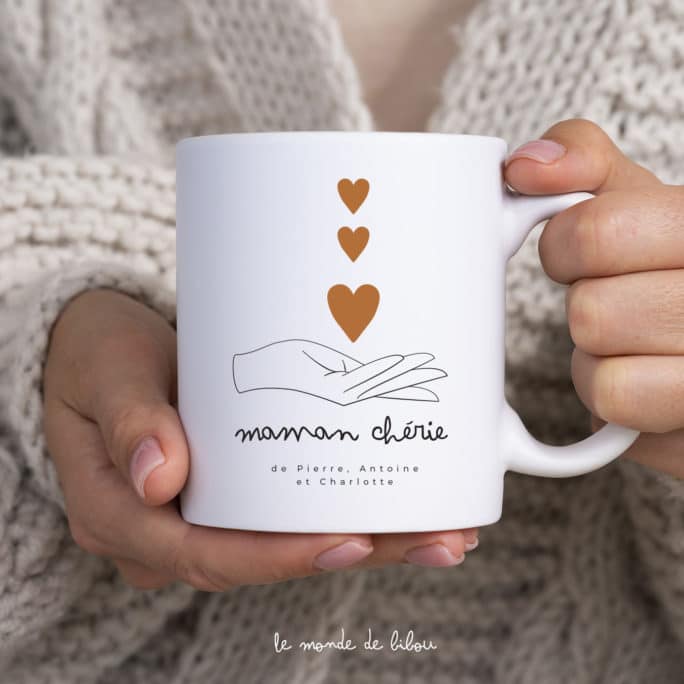 Mug personnalisé Maman chérie