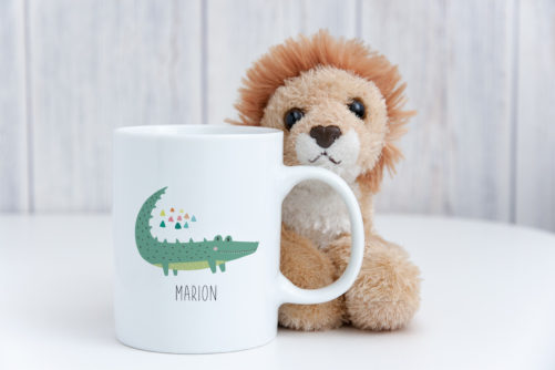 Tasse incassable personnalisée Crocodile