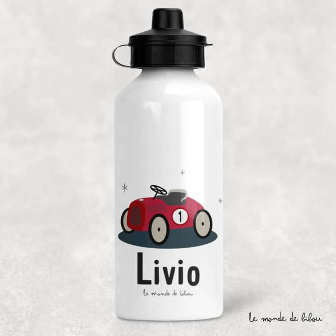 Gourde personnalisée Voiture retro