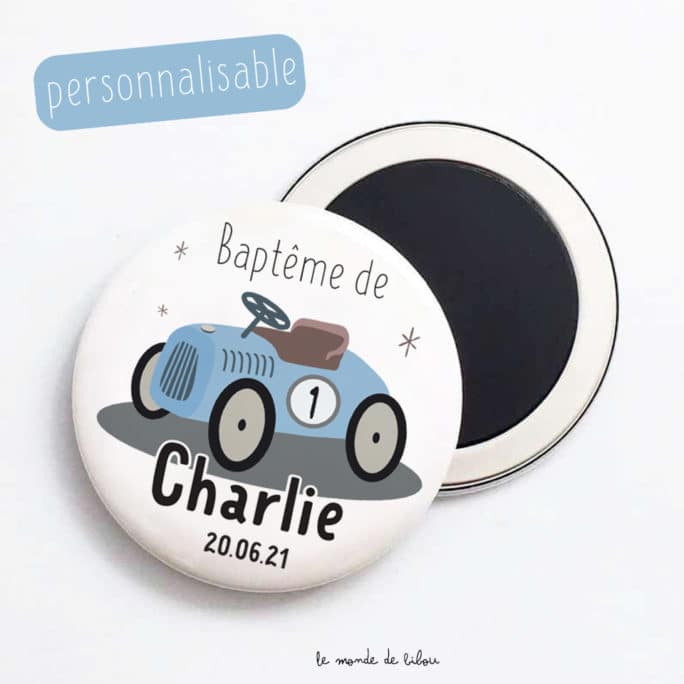 Magnet Souvenir Voiture retro