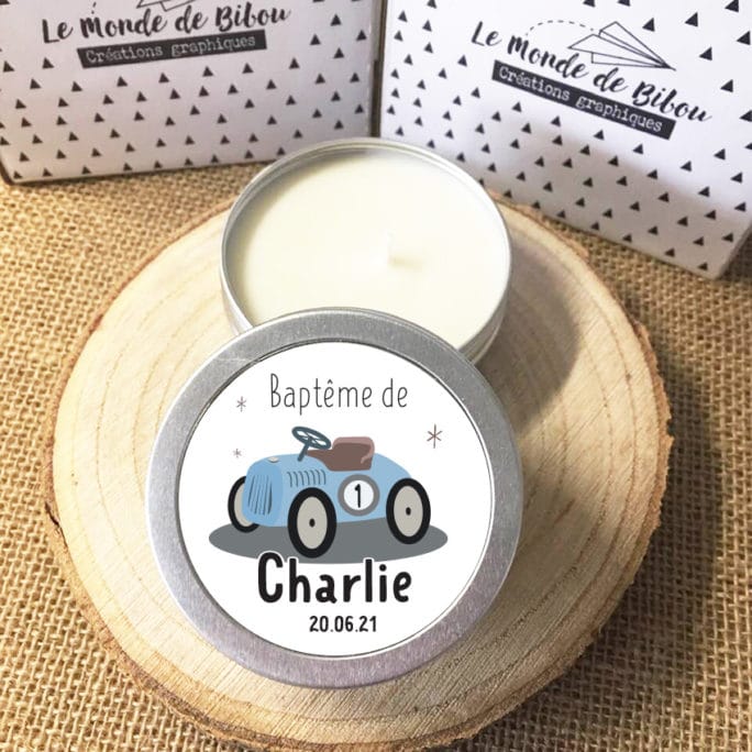 Lot de 10 bougies Voiture retro
