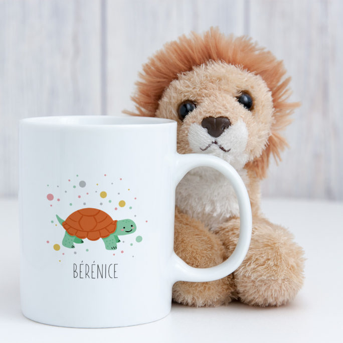 Tasse incassable personnalisée Tortue
