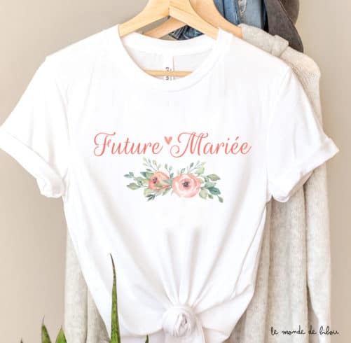 T-shirts personnalisés pour Enterrement de Vie de Jeune Fille