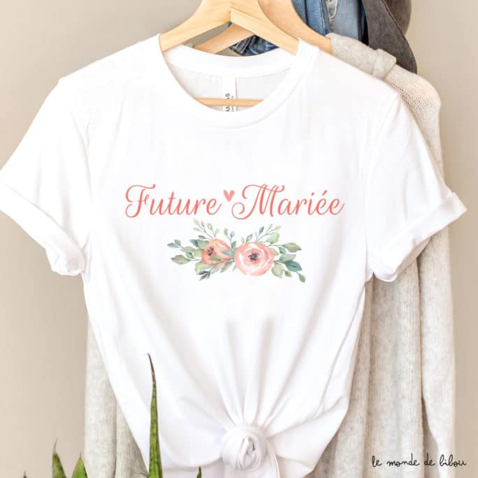 T-shirts personnalisés pour Enterrement de Vie de Jeune Fille