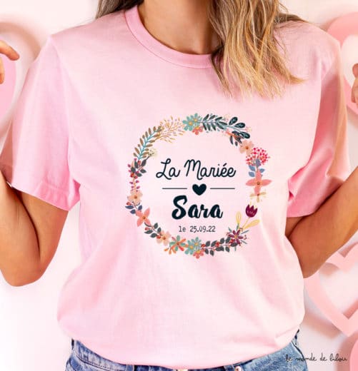 T-shirts personnalisés pour Enterrement de Vie de Jeune Fille