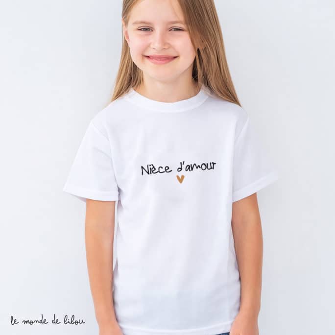 T-Shirt enfant Neveu Nièce