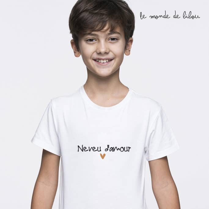 T-Shirt enfant Neveu Nièce