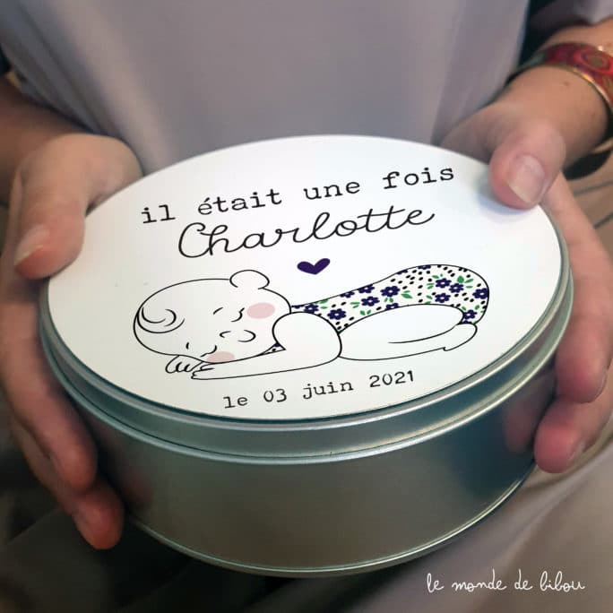 Boîte Souvenirs joli Bébé