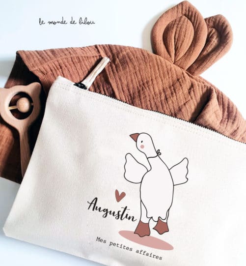 Trousse Oie personnalisable
