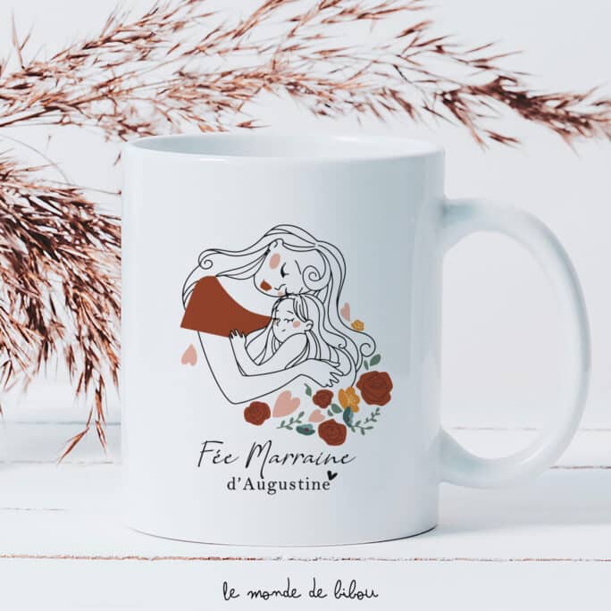 Mug Fée Marraine personnalisé