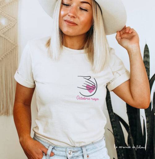 T-shirt Octobre rose