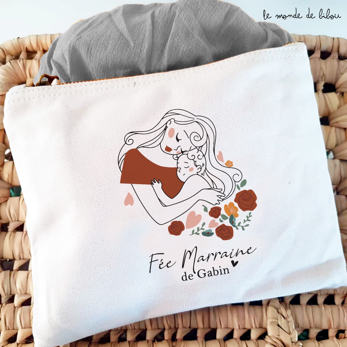 Pochette Fée marraine personnalisée