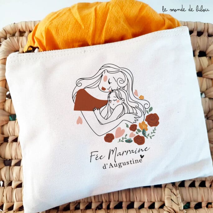 Pochette Fée marraine personnalisée