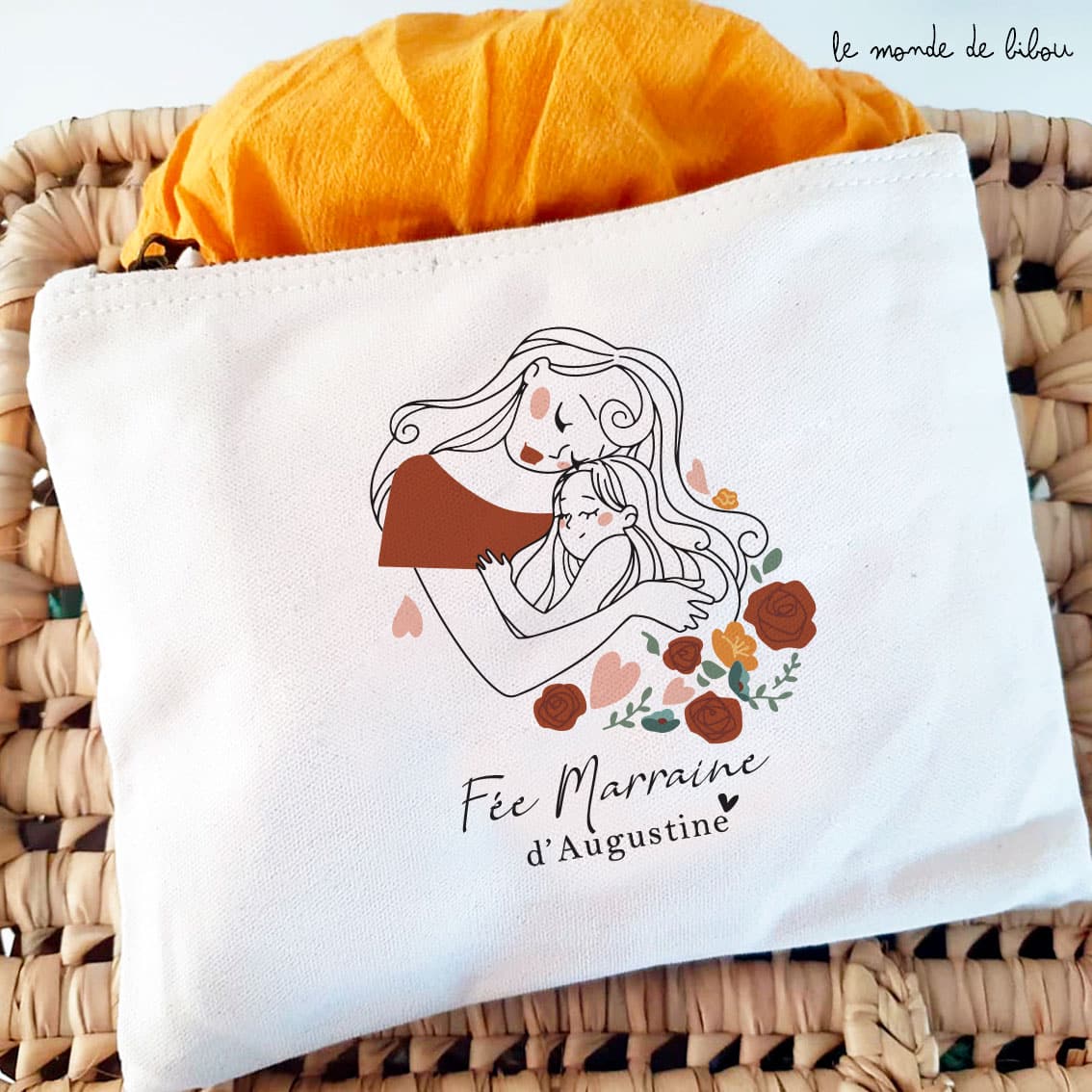 Pochette Fée marraine personnalisée