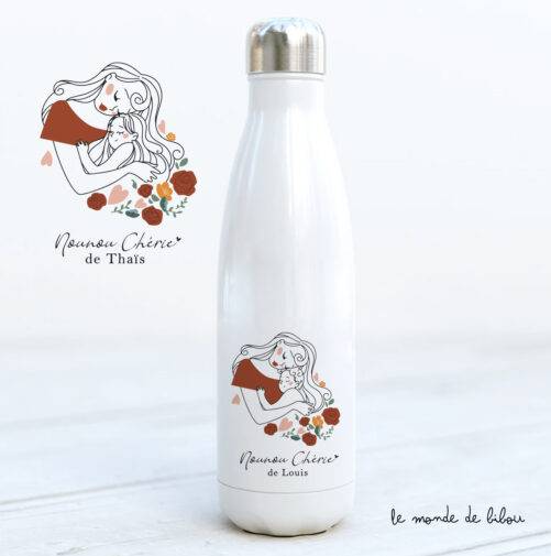 Bouteille isotherme Nounou chérie
