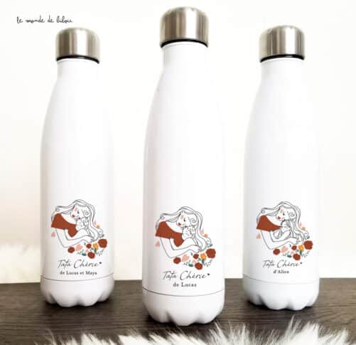 Bouteille isotherme Tata chérie